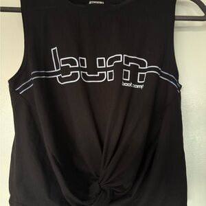 Burn Bootcamp Black Muscle Tee